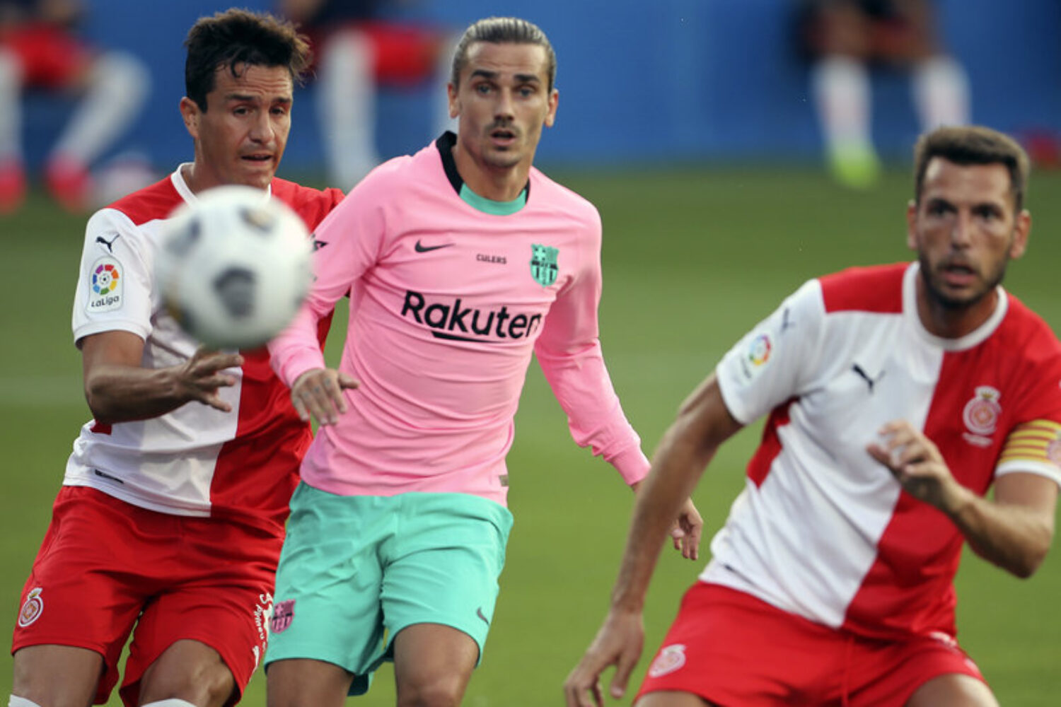 Barcelona. Futbol. Barça-Girona, pretemporada.